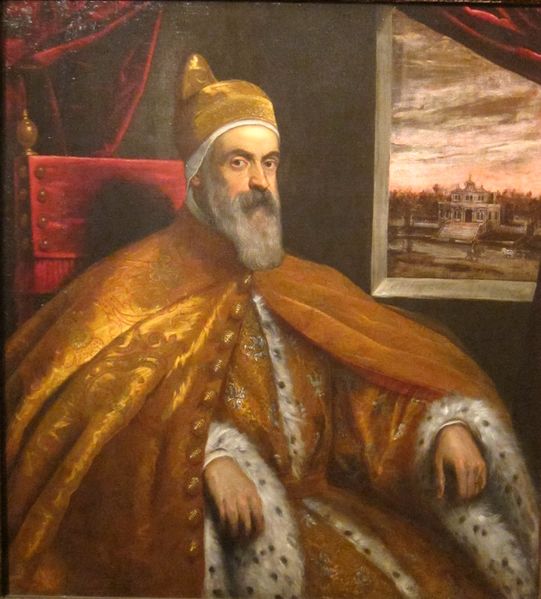 Immagine:Domenico Tintoretto doge Marino Grimani.JPG